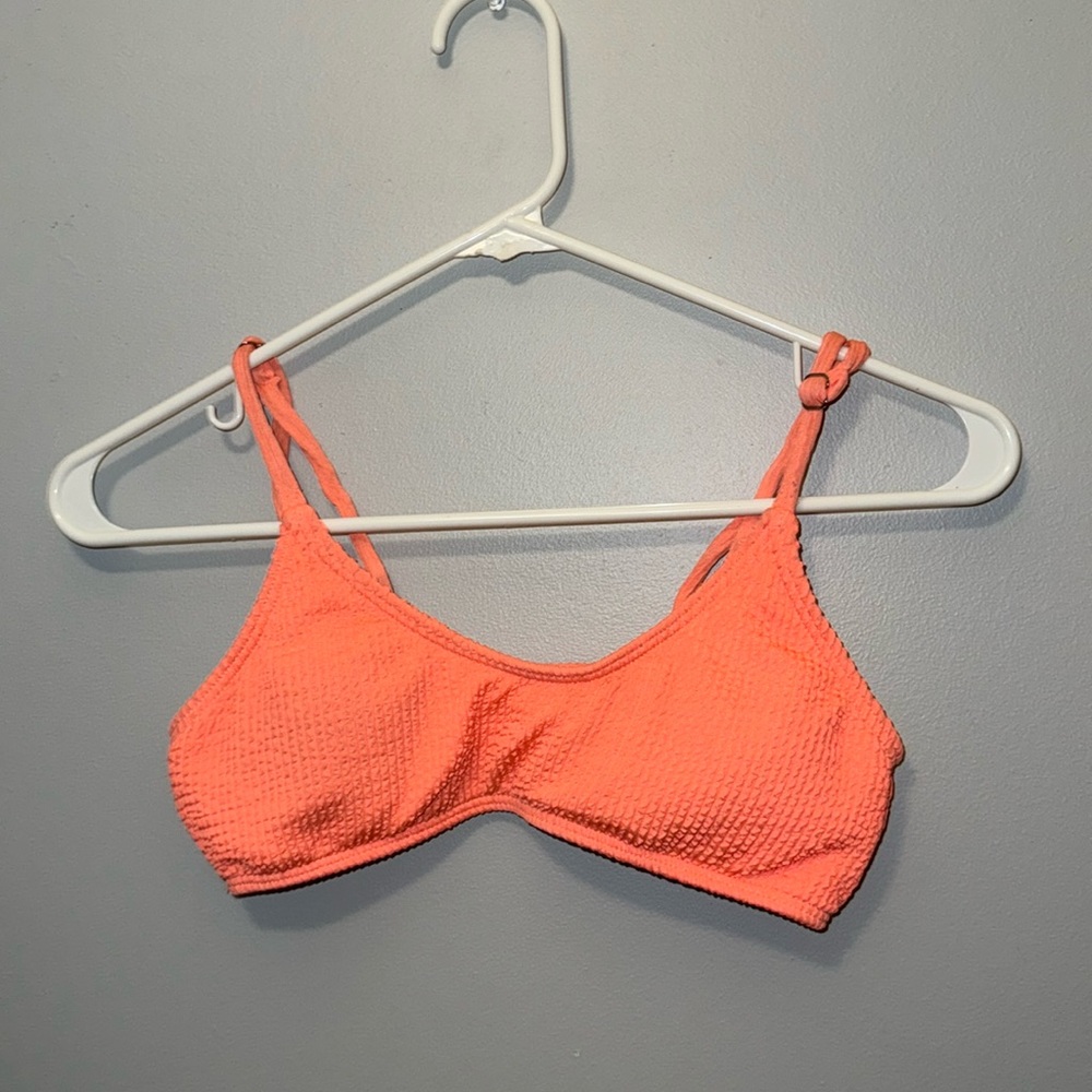 Coral Bikini Top